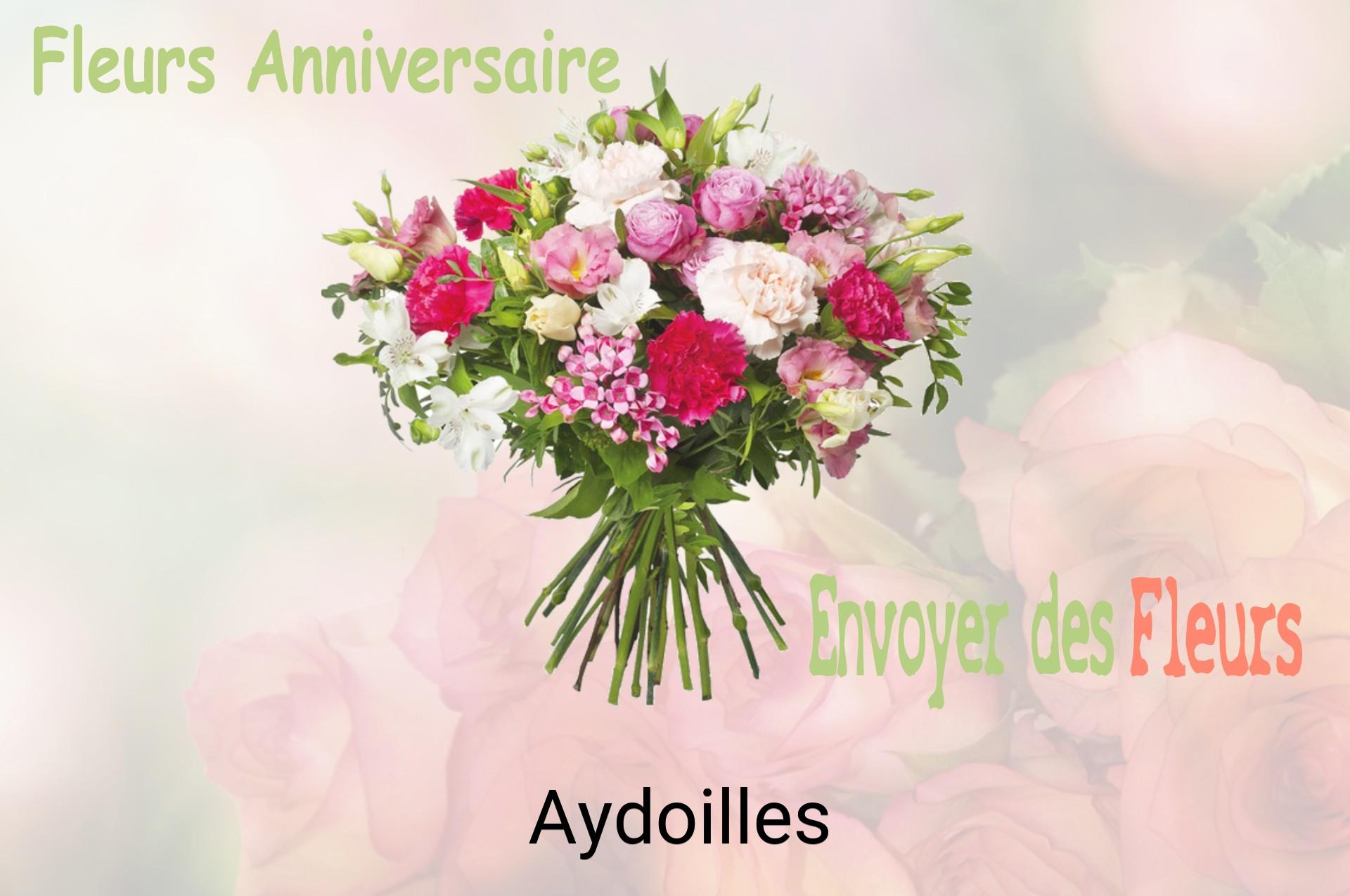 Bouquet de fleurs d’anniversaire livré à Aydoilles